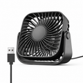 Mini Ventilateur de Bureau USB 360° – 3 Vitesses | Canicule