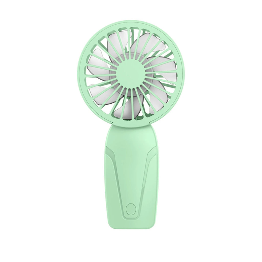 Mini ventilateur de poche Canicule vert - photo produit sans texte