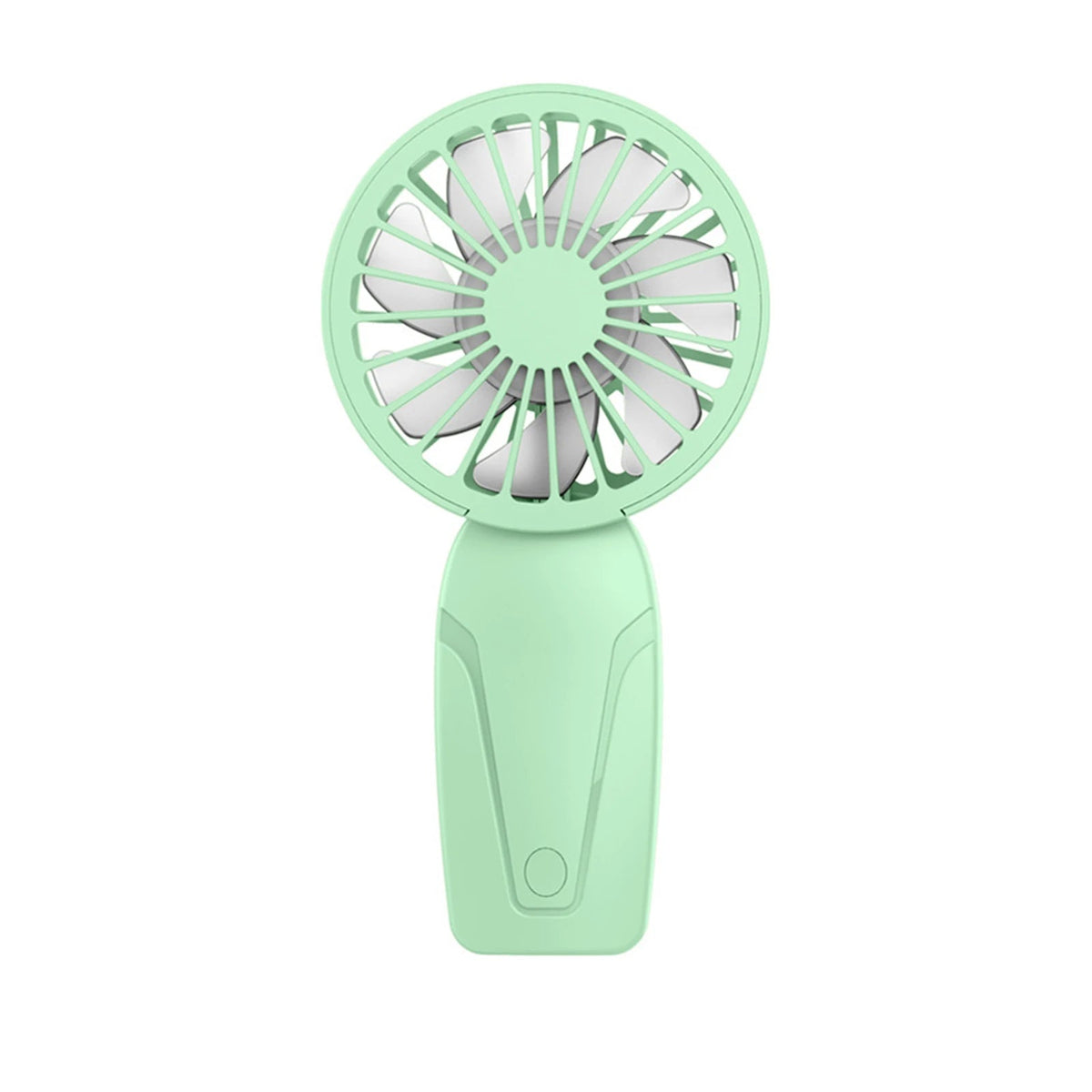 Mini ventilateur de poche Canicule vert - photo produit sans texte