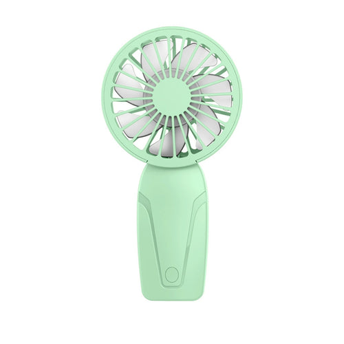 Mini ventilateur de poche Canicule vert - photo produit sans texte