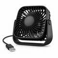 Mini Ventilateur de Bureau USB 360° – 3 Vitesses | Canicule